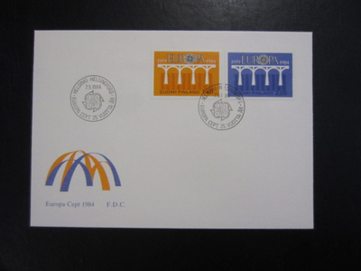 FDC 1984 Eurooppa-merkit