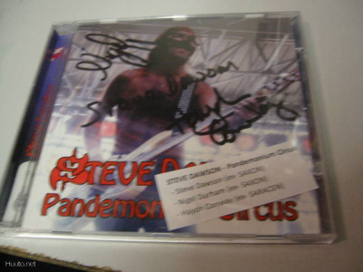 SAXON - PANDEMONIUM CIRCUS CD KOLMELLA NIMMARILLA