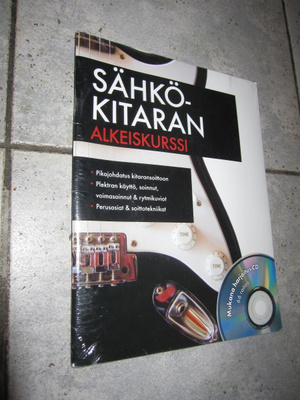 SÄHKÖKITARAN ALKEISKURSSI + CD ( avaamaton !!!