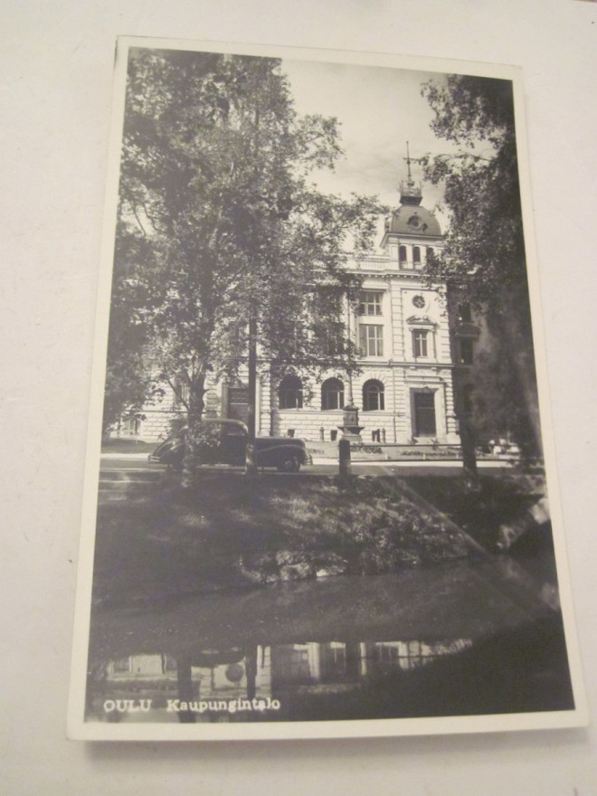 VANHA Postikortti Oulu 1950-l Alkup.Mallikappale