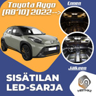 Toyota Aygo X (AB70) Sisätilan LED-sarja 4-osain - pikkukuva 1
