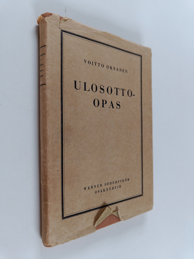 Voitto Oksanen : Ulosotto-opas : kunnallisille ulosottomi...