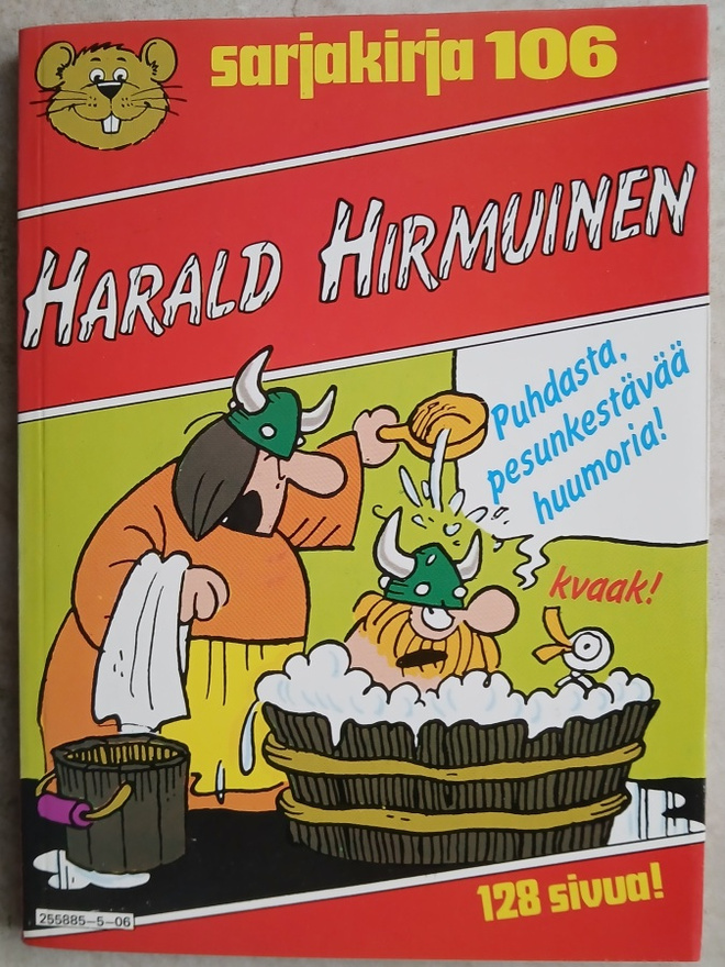 Harald Hirmuinen Sarjakirja 106 , lukematon