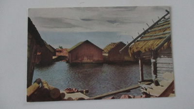 VANHA POSTIKORTTI - ÅLAND STRANDBODAR (PK1-157)