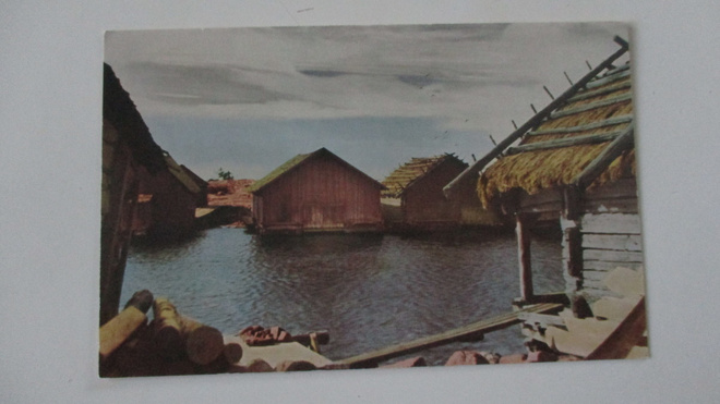 VANHA POSTIKORTTI - ÅLAND STRANDBODAR (PK1-157)