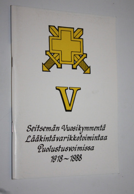 Simo Järvi : Seitsemän vuosikymmentä lääkintävarikkotoimi...