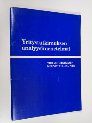 Yritystutkimusneuvottelukunta : Yritystutkimuksen analyys...