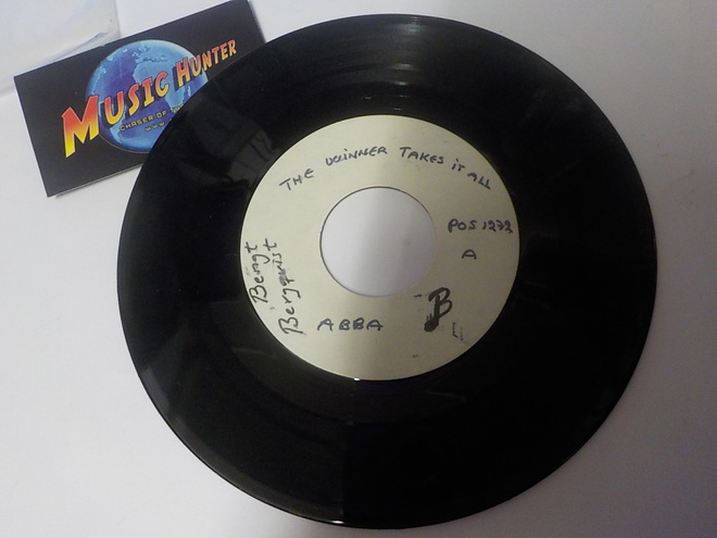 ABBA - THE WINNER TAKES IT ALL RARE 7'' KOELEVY