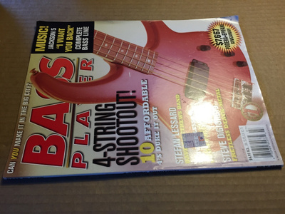 BASS PLAYER MAGAZINE 9/1998 HYVÄ