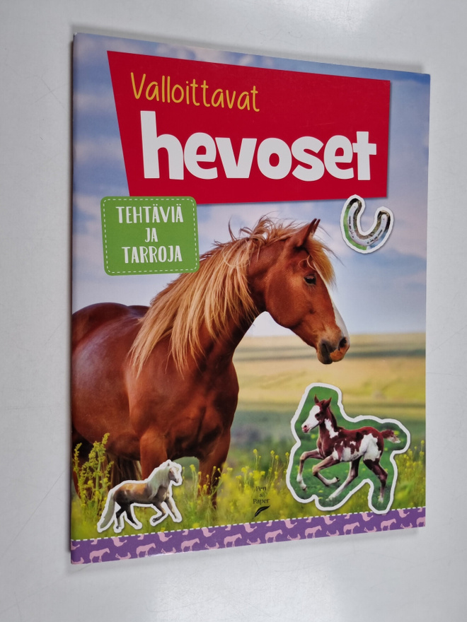 Valloittavat hevoset : tehtäviä ja tarroja (Sisältää tarr...