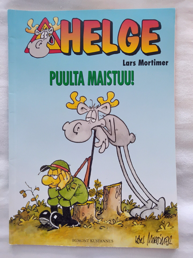 Puulta maistuu! Helge Hirvi