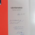 Riitta Nelimarkka : Väitösfarssi : taistelu hatusta (sign... - pikkukuva 3