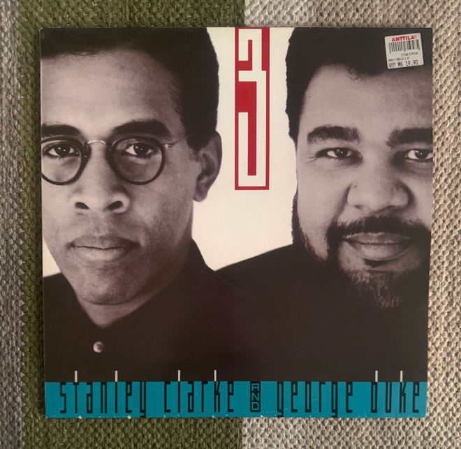 STANLEY CLARKE/GEORGE DUKE: 3 (LP) 1990