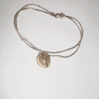 Kalevala Lumikukka rannekoru 19cm Hopea - pikkukuva 3