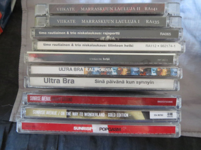 Cd-levyjä 1e-13e/kpl