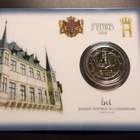 Luxemburg 2 euro 2018 juhla Grand Duke Guillaume I, COINCARD - pikkukuva 1