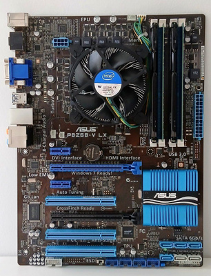 Asus P8Z68-V LX + Core i5 3470 + 20GB RAM