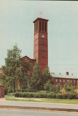 KIRKKOKORTTI - HELSINKI - PAAVALIN KIRKKO