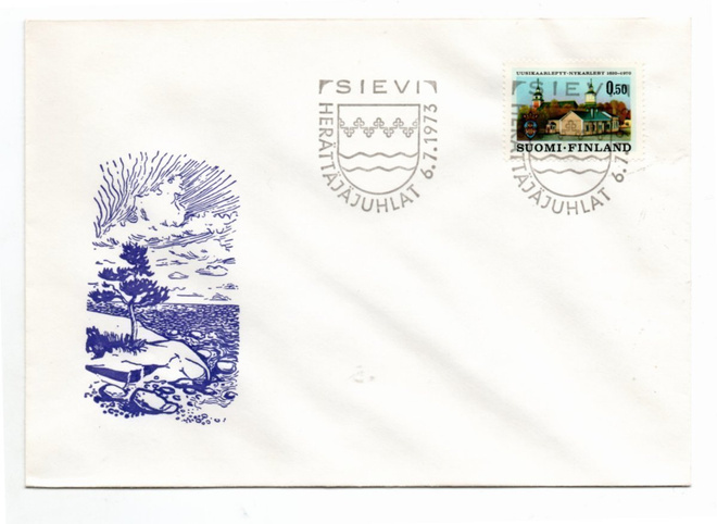 Sievi: Herättäjäjuhlat (erikoisleima 6.7.1973)