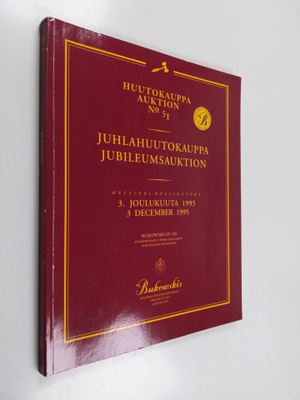 Huutokauppa no 51 : Bukowskin juhlahuutokauppa 1995