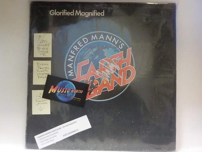 MANFRED MANNS EARTH,, GLORIFIED MAGNIFIED M-/EX- +NIMMARIT