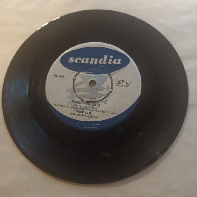 7"  Four Cats  Painu pois Jack