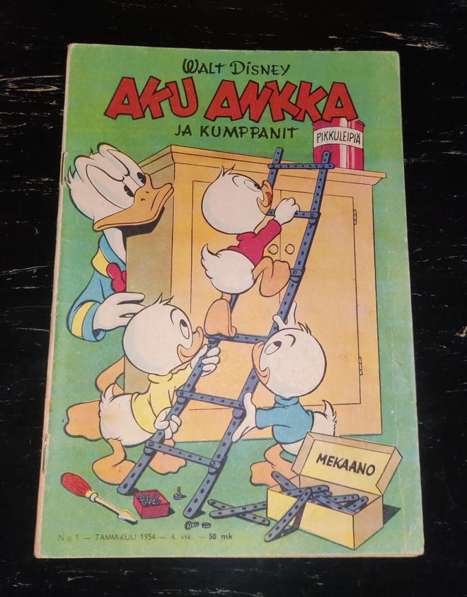 Aku Ankka 1 / 1954