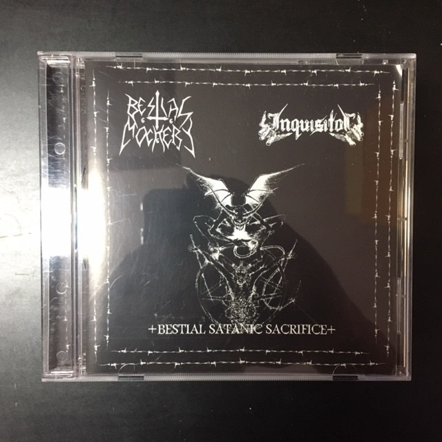 Bestial Mockery / Inquisitor - Bestial Satanic Sacrifice CD