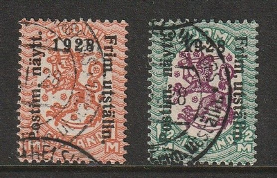 Näyttely 1928, leimattu pari.