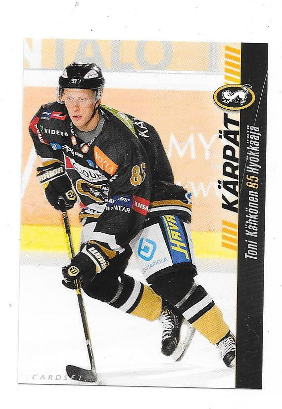 2012-13 CardSet #263 Toni Kähkönen Kärpät