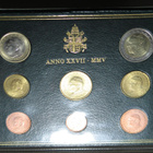 2005 VATIKAANI 1c - 2 euro kansiossa BU laatu - pikkukuva 3
