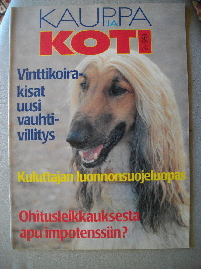 Kauppa ja koti lehti Nro 9/1989. (9.11)