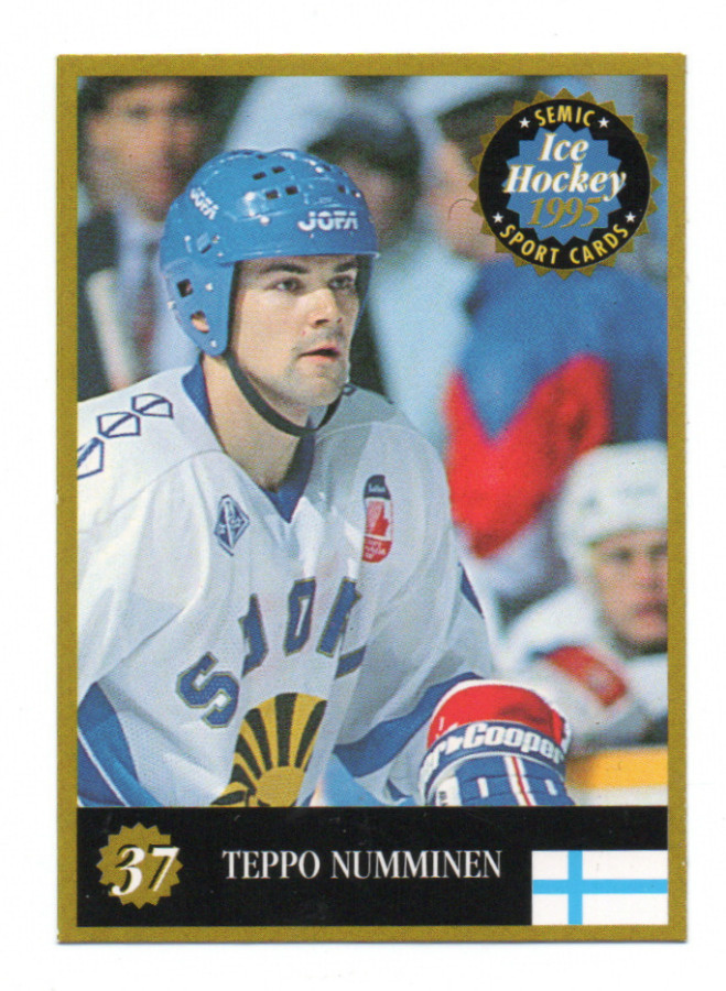 Jääkiekko ICE HOCKEY n:o 37 TEPPO NUMMINEN