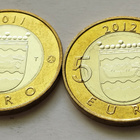 Suomi 5 eur, maakuntaraha+maakuntien rakenn. Uusimaa, unc - pikkukuva 4