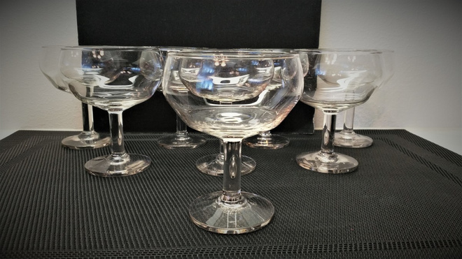 Iittala cocktail/samppanjalasit 8 kpl, 12 cl, 1900-1938