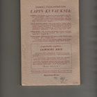 Mikkola: Kolttakylän arkisto, WSOY 1941, nid., K4 - pikkukuva 2