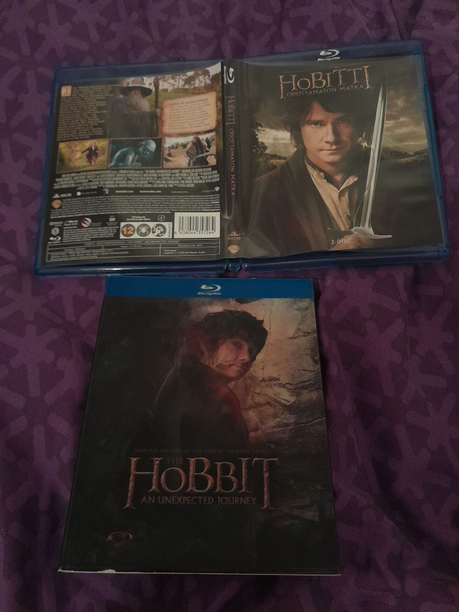 Hobbitti bluray