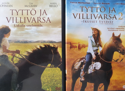 TYTTÖ JA VILLIVARSA 1 - 2 DVD