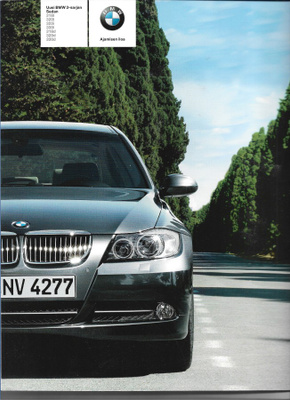 2005 BMW 3-sarja PRESTIGE esite - KUIN UUSI - 88 sivua