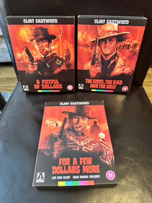 Clint Eastwood - Dollari trilogia - Arrow 4k  Blu ray