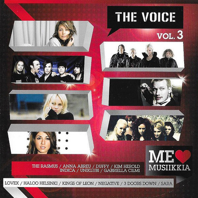 The Voice - Vol. 3 (2CD) EX+!! Rasmus Weezer Lovex Duffy