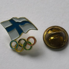 Pinssi Suomenlippu Olympiarenkailla! Kts! - pikkukuva 4