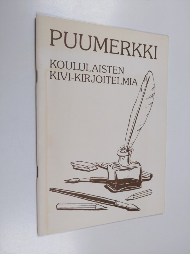 Puumerkki : Koululaisten kivikirjoitelmia
