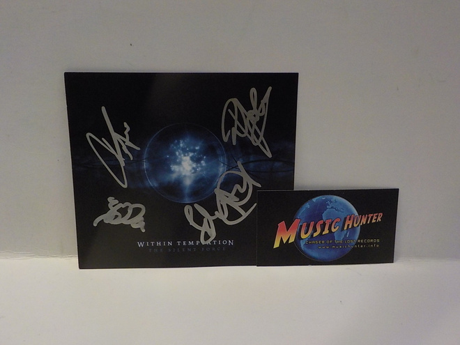 WITHIN TEMPTATION - THE SILENT FORCE PROMOKORTTI NIMMAREILLA