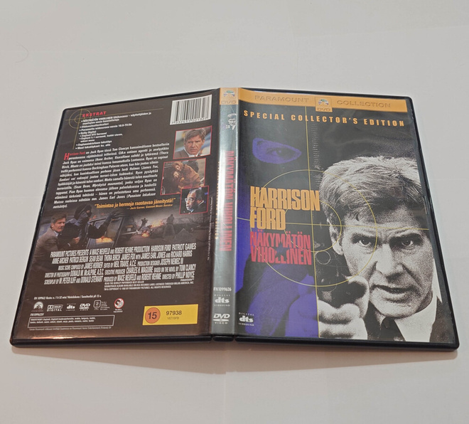 Patriot Games - Näkymätön Vihollinen DVD suomitekstit