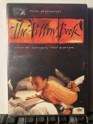 THE PILLOW BOOK, DVD, Greenaway, Wu, Ogata, muoveissa