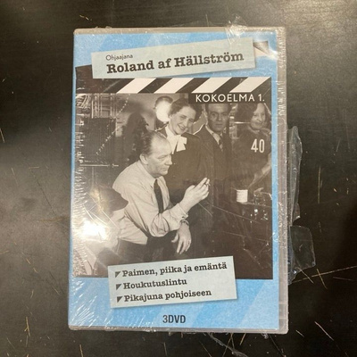 Roland af Hällström - kokoelma 1. 3DVD (UUSI)