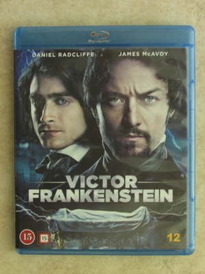 Victor Frankenstein, blu-ray. Daniel Radcliffe