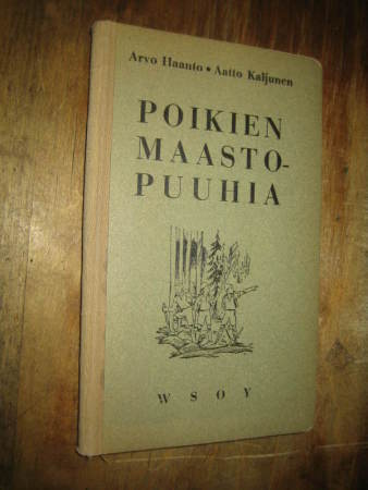 Poikien maastopuuhia / Arvo Haanto,