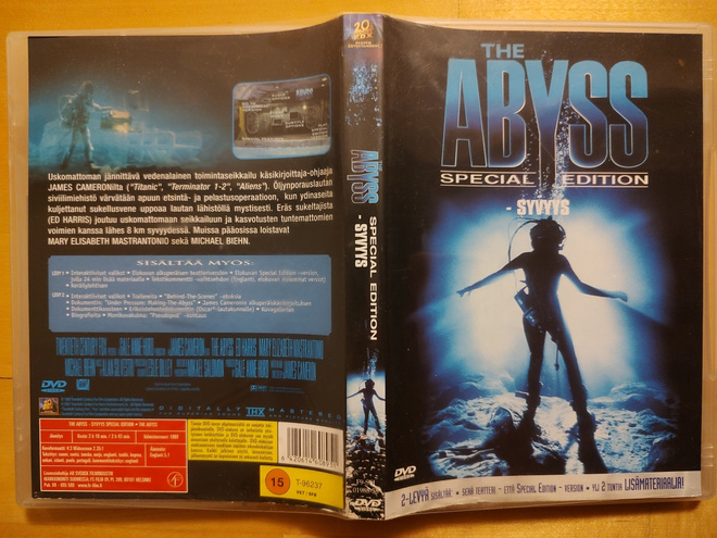 The Abyss - syvyys - Special Edition DVD